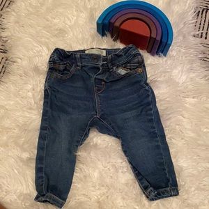 Zara baby boy jeans size 3-6 months